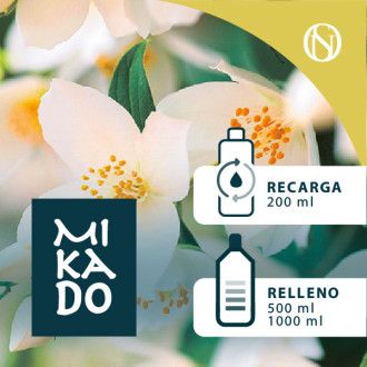 Recarga y relleno fragancia ambientador mikado Jazmín