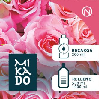 Recarga y relleno fragancia ambientador mikado Rosas