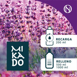 Recarga y relleno fragancia ambientador mikado de Lavanda