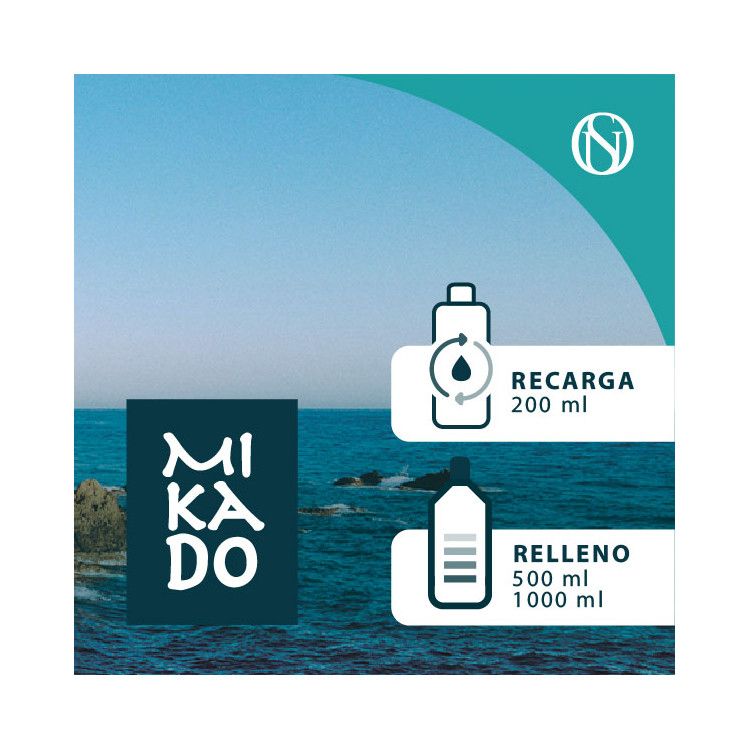 Recarga y relleno fragancia ambientador mikado Mediterráneo