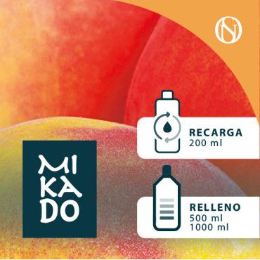 Recarga y relleno fragancia ambientador mikado Melocotón