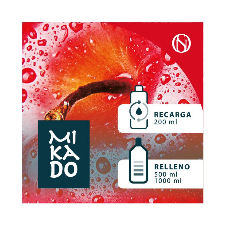 Recarga y relleno fragancia ambientador mikado Manzana Roja