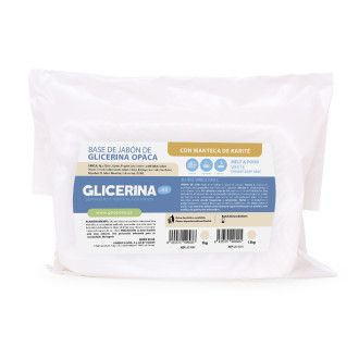 Base jabón glicerina con Manteca de Karité