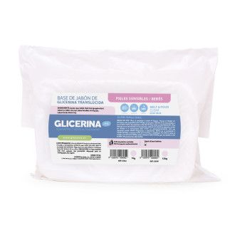 Base jabón glicerina para Pieles sensibles