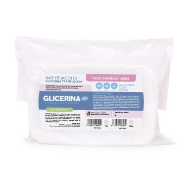 Base jabón glicerina para Pieles sensibles