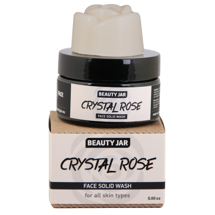 Jabón sólido facial Crystal Rose