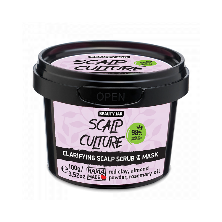 Exfoliante y mascarilla clarificante capilar Scalp Culture