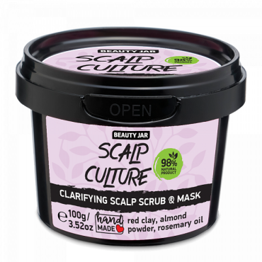 Exfoliante y mascarilla clarificante capilar Scalp Culture
