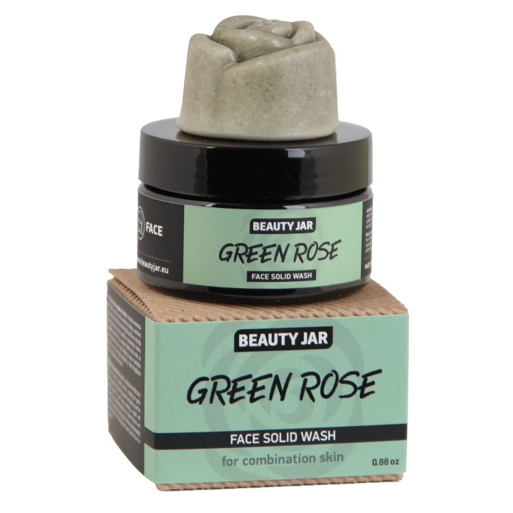 Jabón sólido facial Green Rose