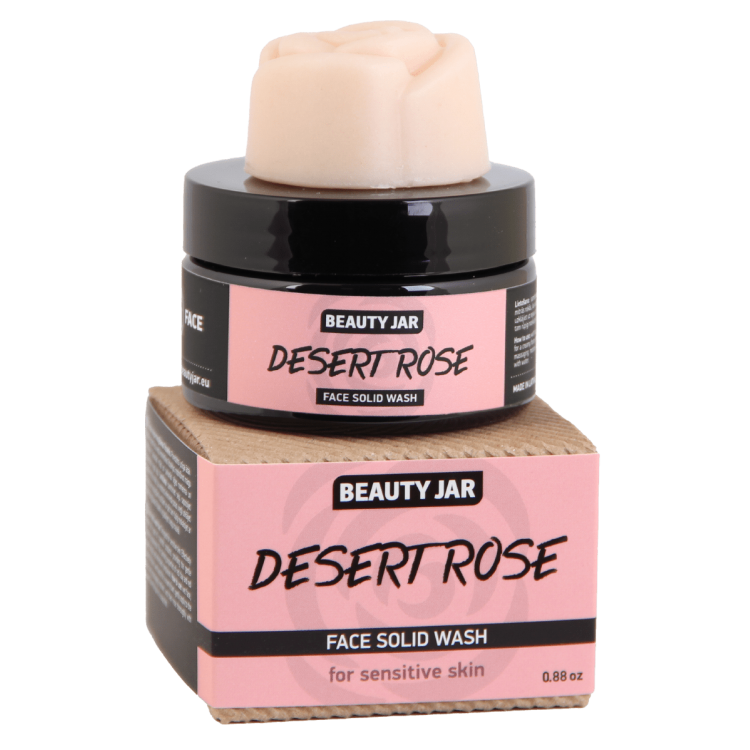 Jabón sólido facial Desert Rose