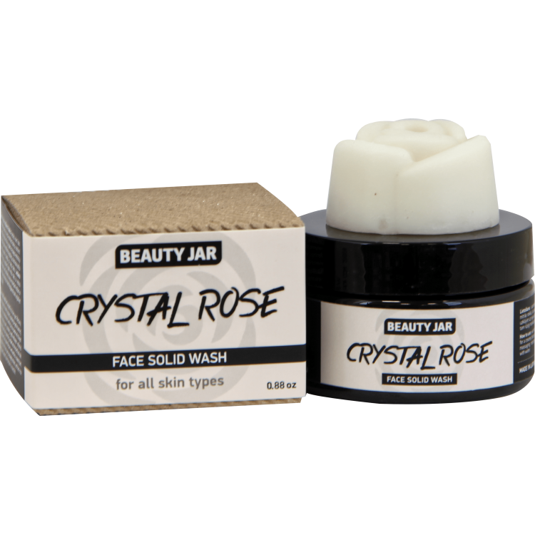 Jabón sólido facial Crystal Rose